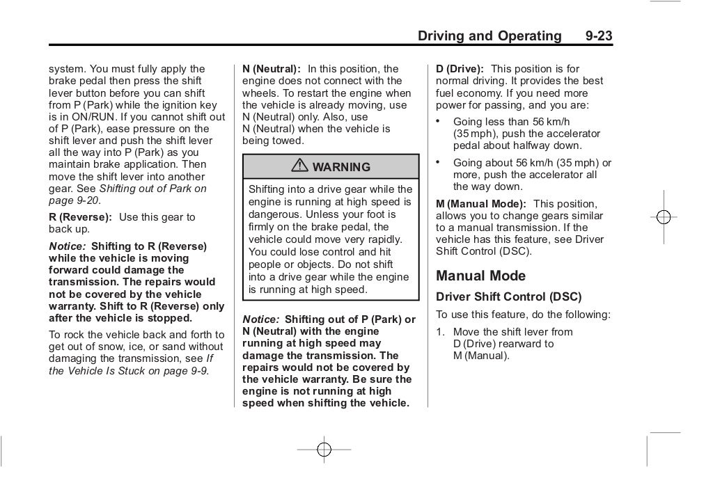 2012 Chevy Malibu Lt Owners Manual