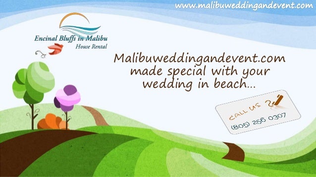Malibu Beach Wedding Packages