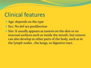 Predilection Def Malignant connective tumours | PPTX