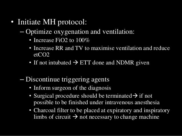 Malignant hyperthermia and dantrolene sodium Malignant hyperthermia and dantrolene sodium