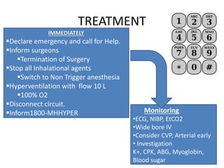 Malignant hyperthermia [final] | PPTX