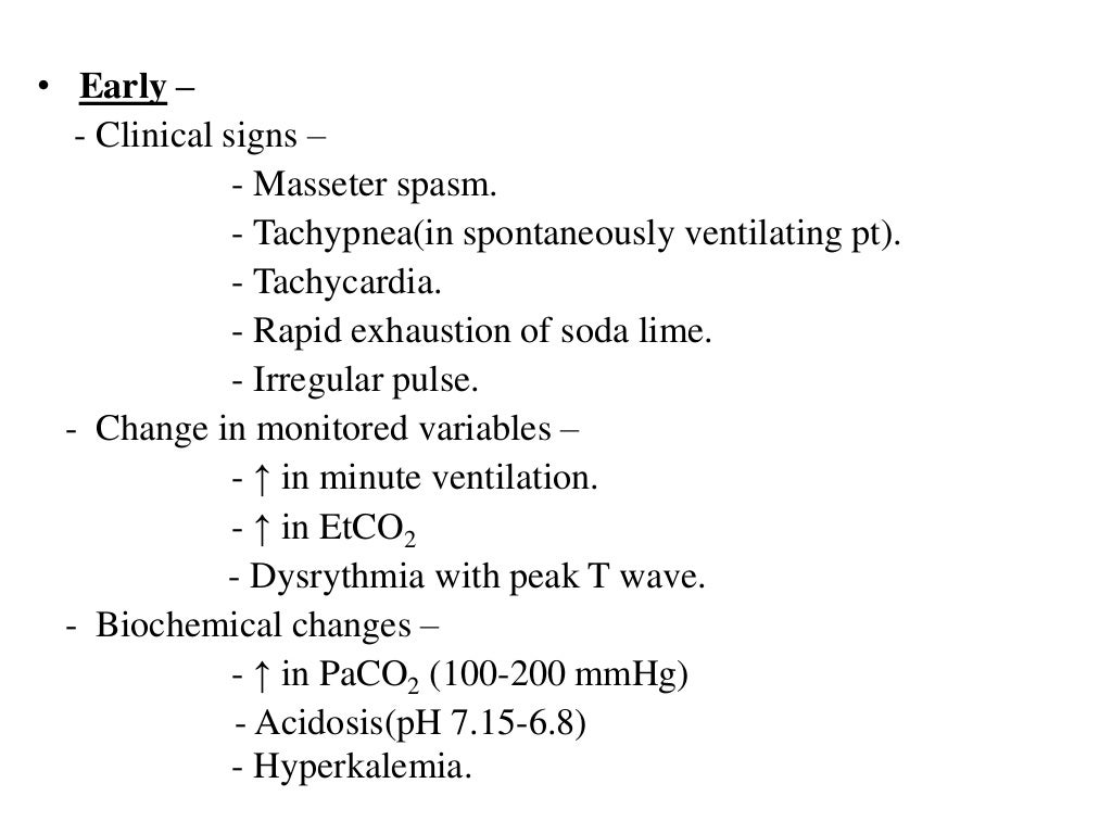 MALIGNANT HYPERTHERMIA