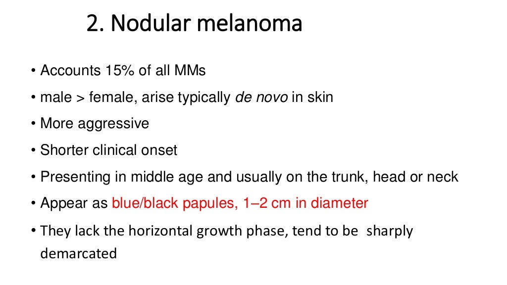 Malignant melanoma