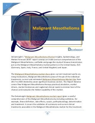 Malignant Mesothelioma