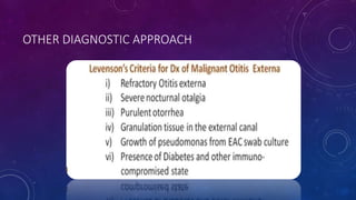 OTHER DIAGNOSTIC APPROACH
 