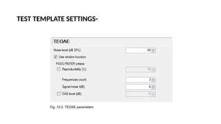 TEST TEMPLATE SETTINGS-
 