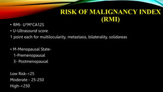 Malignant ovarian tumors DR NN CHAVAN 19102023 .pptx