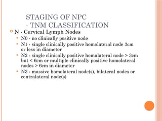 Npc Pathology Classification MALIGNANT TUMORS OF NASOPHARYNX.pptx.... | PPTX
