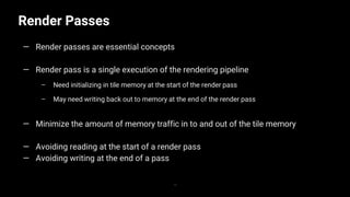 [Unite Seoul 2019] Mali GPU Architecture and Mobile Studio | PPTX