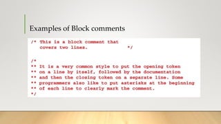 Introduction to C programming | PPTX