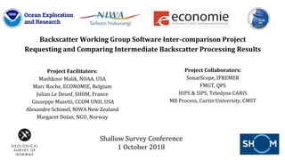 Backscatter Working Group Software Inter-comparison Project
Requesting and Comparing Intermediate Backscatter Processing R...