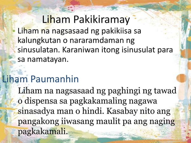 Malikhaing Di Piksyon na Pagsulat ng Liham | PPT