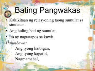 Malikhaing Di Piksyon na Pagsulat ng Liham | PPT