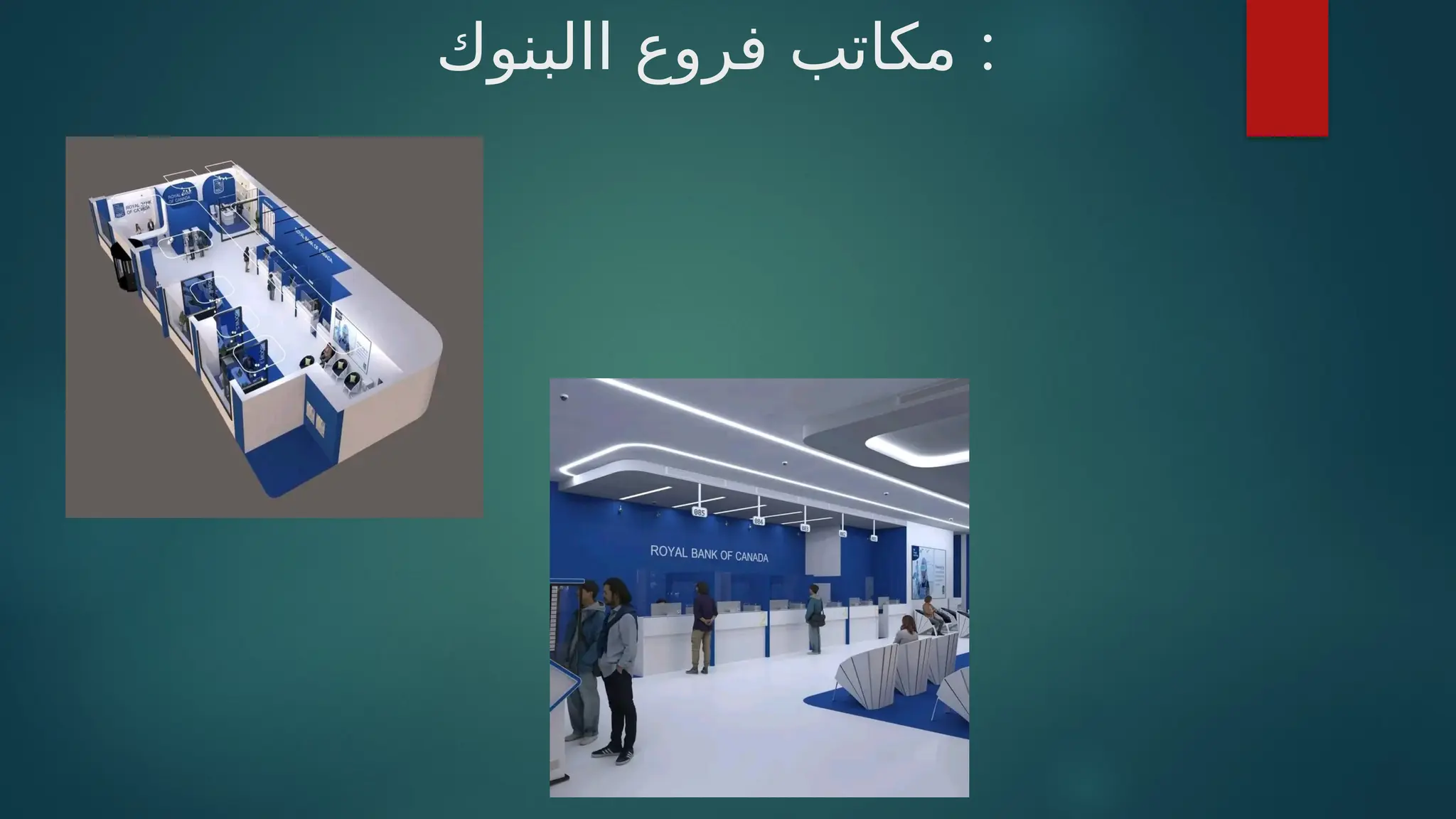 ‫االبنوك‬ ‫فروع‬ ‫مكاتب‬ :
 