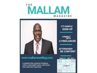 Mallam writing services | Freelance writer canada