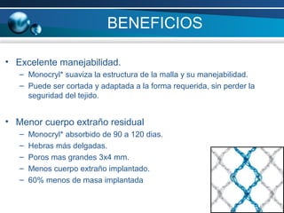 Mallas baja densidad