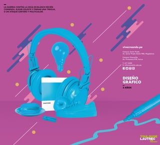 vivecreando.pe
T. 617 2400
E. informes@tls.edu.pe
Campus Chacarilla
Av. Primavera 970, Surco
Campus Javier Prado
Av. Javier Prado Oeste 980, Magdalena
 