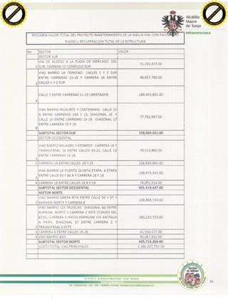 h a n g e Vi                                                                                                                                                                          h a n g e Vi
          XC                 e                                                                                                                                                                  XC                 e
     F-                          w                                                                                                                                                         F-                          w
PD




                                                                                                                                                                                      PD
                                  er




                                                                                                                                                                                                                       er
                            !




                                                                                                                                                                                                                 !
                         W




                                                                                                                                                                                                               W
                        O




                                                                                                                                                                                                              O
                      N




                                                                                                                                                                                                            N
                    y




                                                                                                                                                                                                          y
                 bu




                                                                                                                                                                                                       bu
                                                                                                                                                                       Alcaldía
            to




                                                                                                                                                                                                  to
          k




                                                                                                                                                                                                k
      lic




                                                                                                                                                                                            lic
     C




                                                                                                                                                                                           C
                                                                                                                                                                       Mayor
w
w




                                                                                                                                                                                      w
                                  m




                                                                                                                                                                                                                       m
     w                                                                                                                                                                                     w
w




                                                                                                                                                                                       w
                                                                                                                                                                                       w
                              o




                                                                                                                                                                                                                      o
         .d o                 .   c                                                                                                                                                            .d o                   .c
                c u -tr   ack                                                                                                                                                                         c u -tr a c k
                                                                                                                                                                       de Tunja

                                       r-¡R;-;E~s7iU¡¡:;:M¡¡;E~N0V:¡:A;;¡LrO;-;:R~Trro)iT~A:¡LrD;FEi"L TTiE~N3i1
                                                                                  PP~ROñ'yViE;CC:-:rT-rO~M:::iAA~N
                                                                                                            ÑMiiil                                            ~m~l        Infraestructura
                                                                                                                E~NjiT:roiiDñiE~LA~M¡;;A:¡L¡jLA~VvliAA7'Lrc"ñO~N¡¡p;-;;A~vml

                                                                      RIGIDO y RECUPERACION                 TOTAL DE LA ESTRUCTURA


                                        No        SECTOR                                                                VALOR
                                                  SECTOR SUR
                                                  VIA DE ACCESO A LA PLAZA DE MERCADO                           DEL
                                                                                                                                             51,192,473.00
                                              1 SUR, CARRERA 13 COMPLEJO SUR

                                                  VIAS    BARRIO   LA TRINIDAD:          CALLES 1 Y 2 SUR
                                                  ENTRE     CARRERAS      15-16    Y CARRERA           16    ENTRE                           46,657,780.00
                                              3 CALLES 1 Y 2 SUR



                                                  CALLE 7 ENTRE CARRERAS 11-13 LIBERTADOR                                                    183,455,831.00

                                              4

                                                  VIAS BARRIO RICAURTE y CENTENARIO:                    CALLE 15
                                                  A ENTRE CARRERAS          14A Y 15, DIAGONAL                16    Y
                                                                                                                                             77,762,967.00
                                                  CALLE 16 ENTRE CARRERAS 15-19,                 DIAGONAL          17
                                                  ENTRE CARRERA 15 Y 19
                                              8
                                                  SUBTOTAl      SECTOR SUR                                                                   359,069,051.00
                                                  SECTOR OCCIDENTAL

                                                  VIAS BARRIO MILAGRO         Y KENNEDY:         CARRERA 18 Y
                                                  TRANSVERSAL       18 ENTRE CALLES 19-22,              CALLE 19                             70,513,860.00
                                                  ENTRE CARRERAS 15-18
                                              1
                                              2 CARRERA 14 ENTRE CALLES 24 Y 25                                                              116,930,682.00

                                                  VIAS BARRIO LA FUENTE QUINTA                ETAPA, 4 ETAPA
                                                                                                                                             139,973,341.00
                                              3 ENTRE CALLE 33 Y 36 A Y CARRERA 16 Y 19

                                              4 CARRERA 18 ENTRE CALLES 18 A Y 19                                                            74,001,554.00
                                                  SUBTOTAl      SECTOR OCCIDENTAL                                                            401,419,437.00
                                                  SECTOR NORTE
                                                  VIAS BARRIO SANTA RITA ENTRE CALLE 59 Y 57 Y
                                                                                                                                             108,868,154.00
                                              1 AVENIDA        NORTE Y CARRERA 8
                                                  VIAS BARRIO LOS MUISCAS:             DIAGONAL        66 ENTRE
                                                  AVENIDA      NORTE Y CARRERA 2 ESTE (TORRES DEL
                                                  ESTE), CARRERA 2 HASTA EMPALME                  VIA ANTIGUA                                180,232,723.00
                                                  A   PAlPA,    DIAGONAL      67    ENTRE       CARRERA         2 Y
                                              2 TRASNVERSAL        o ESTE
                                              3 CARRERA 8 ENTRE CALLES 25-26                                                                 41,550,577.00
                                              4 VIAS BARRIO ASIS                                                                             95,067,810.00
                                                  SUBTOTAL      SECTOR NORTE                                                                 425,719,264.00
                                                  COSTO TOTAL VIAS PRINCIPALES                                                           1,186,207,752.00




                                                                                       CII19 NO 9 - 95 Edificio Municipal   runía - Boyacá
                                                                                                                                                                                                36
                                                                         rei. 7428954 sxt. 145 ·126 - 7428954/ s-rnau. mrraestructuraeturua.aov.co
 