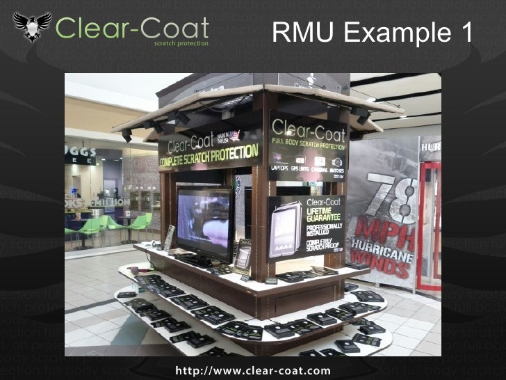 ClearCoat RMU / Kiosk Presentation