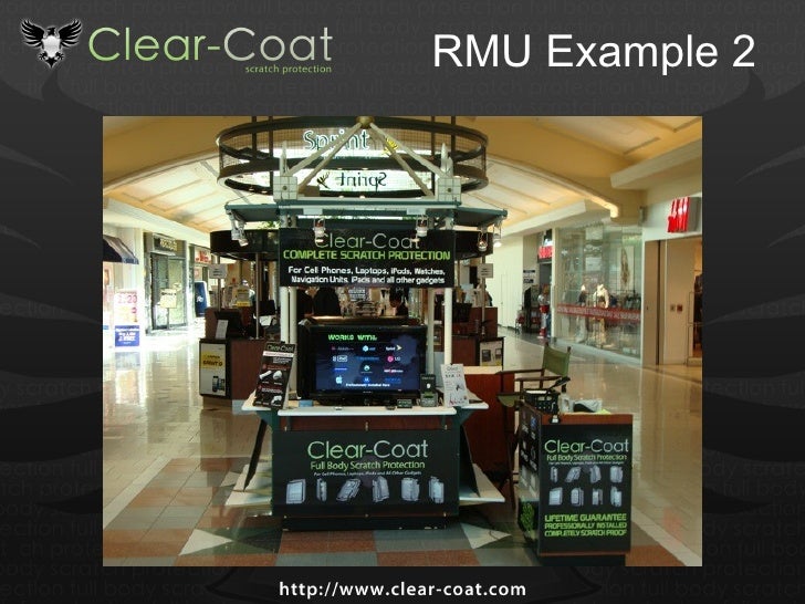 ClearCoat RMU / Kiosk Presentation