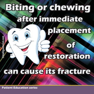 Patient Education series
@malligaidental.com
 