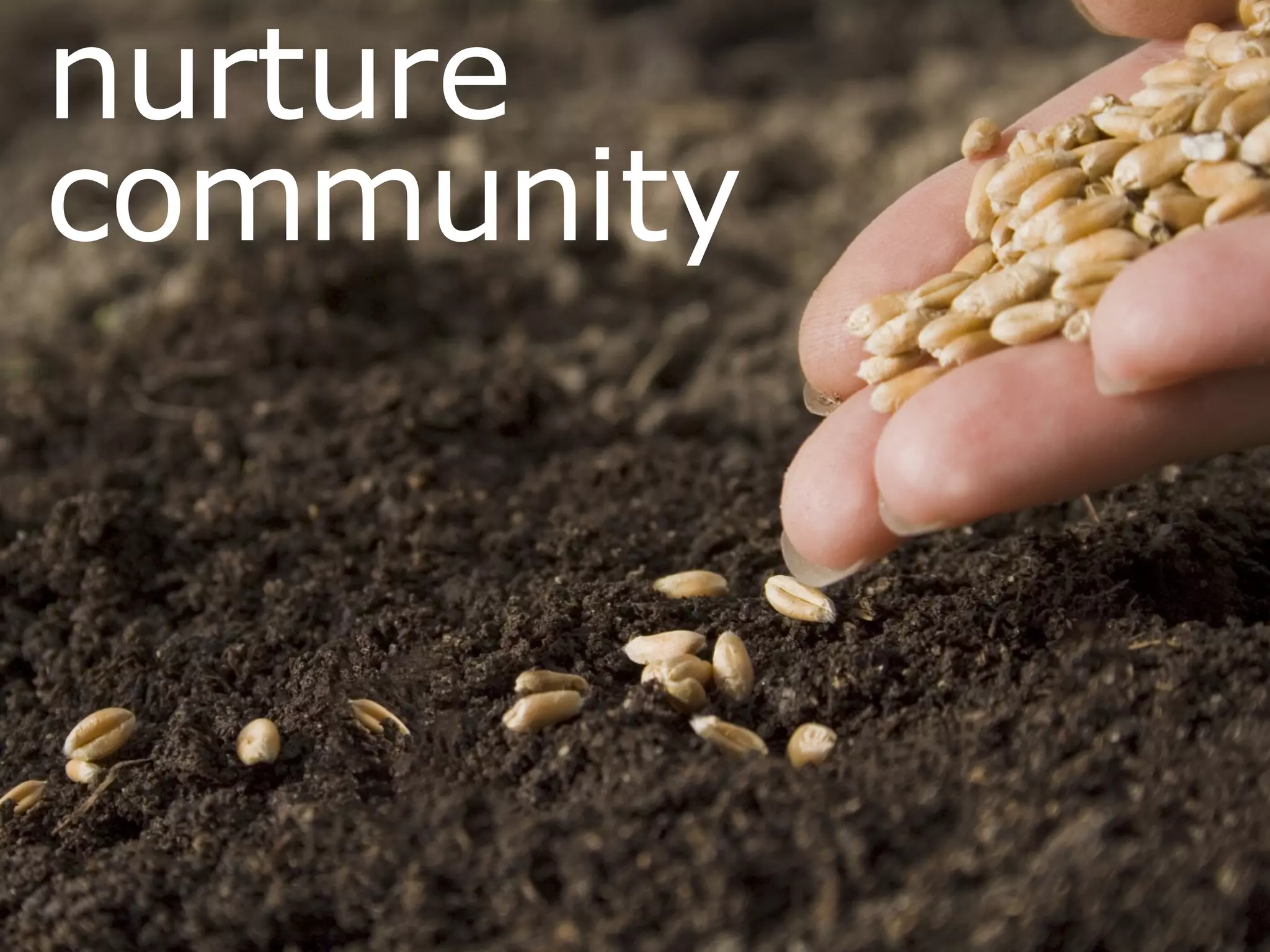 nurture community 