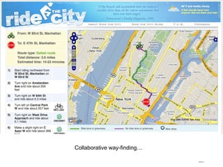 Collaborative way-finding… 