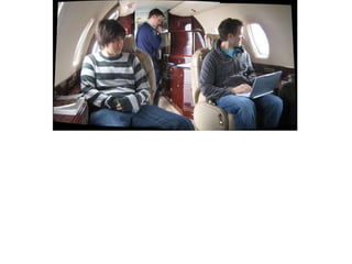 Now we have to fly in a private jet… 