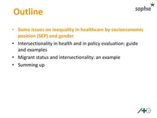 Applying intersectionality in health and healthcare | PPTX
