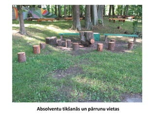 Absolventu tikšanās un pārrunu vietas
 