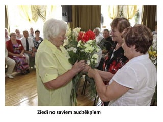 Ziedi no saviem audzēkņiem
 