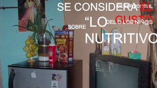 Malnutricion infantil marzo 7