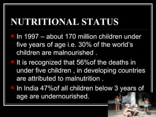 Malnutrition Among Indian Children | PPT