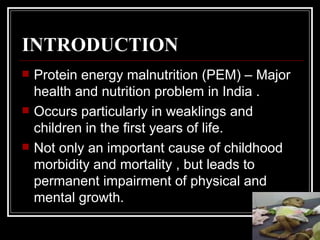 Malnutrition Among Indian Children | PPT