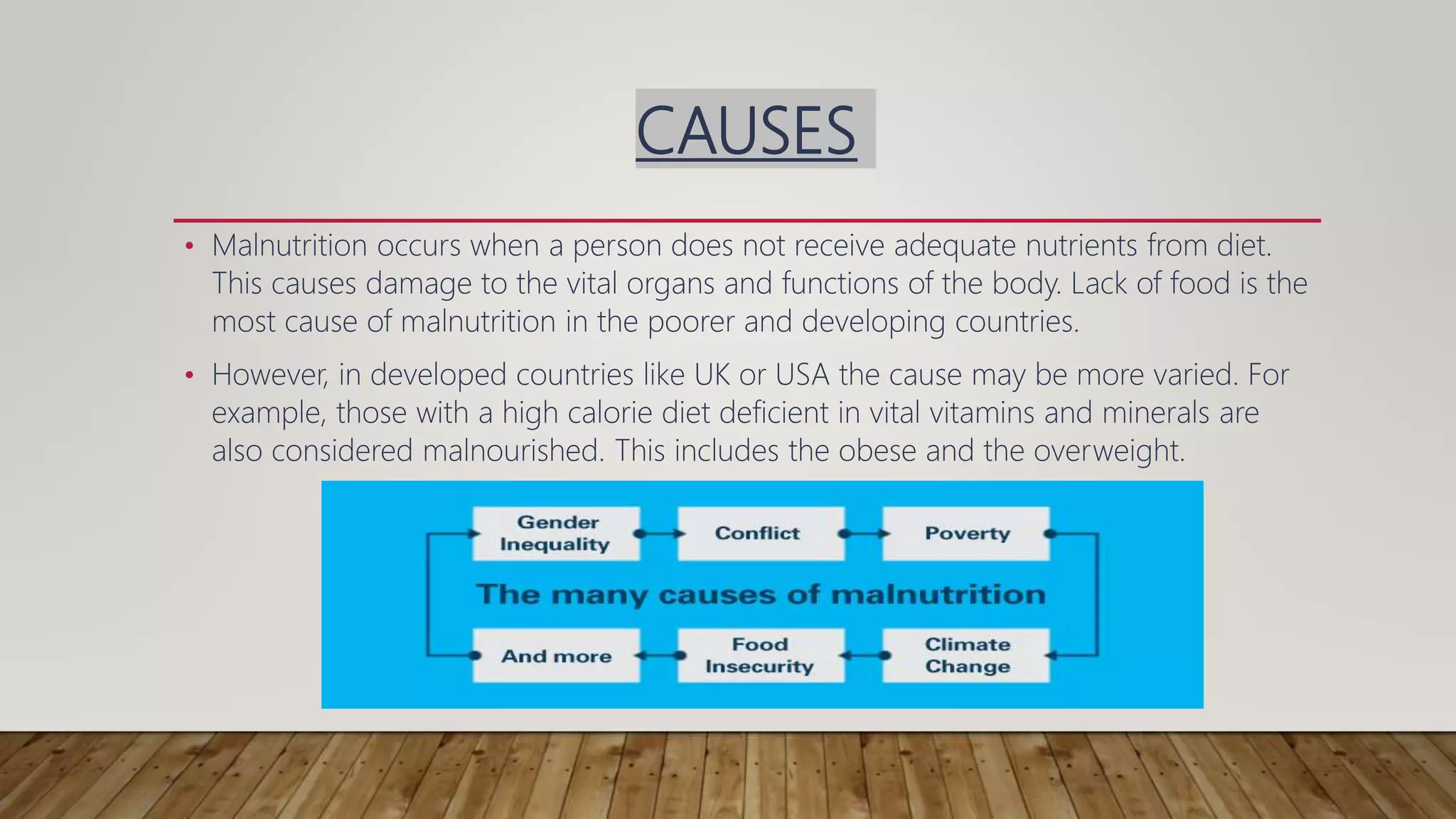 Malnutrition in india | PPTX