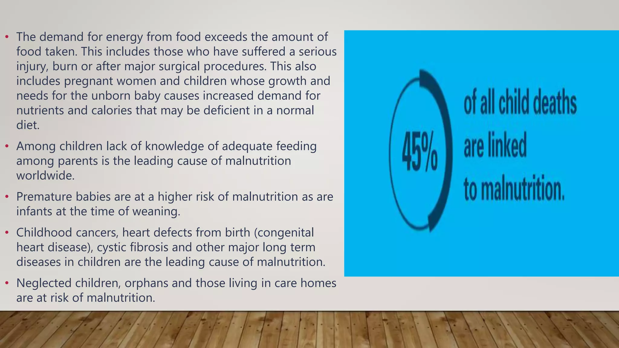 Malnutrition in india | PPTX