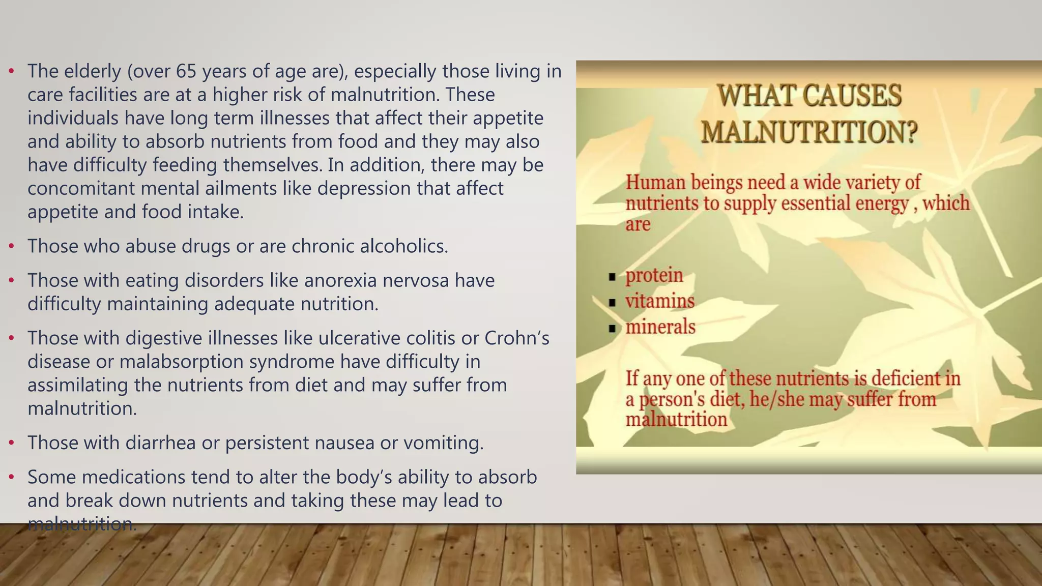 Malnutrition in india | PPTX