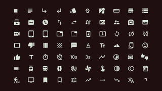 Maloa Presentation : Dark Color Theme