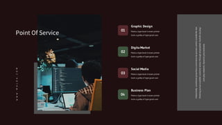 Graphic Design
Make a type book known printer
took a galley of type good user.
01
Digita Market
Make a type book known printer
took a galley of type good user.
02
Social Media
Make a type book known printer
took a galley of type good user.
03
Business Plan
Make a type book known printer
took a galley of type good user.
04
WWW.MALOA.COM
Interactivelycoordinateproactivee-commerceviaprocess-centricoutsidethebox
thinkingpursuescalablecustomerservicethroughempoweredmarketsviaplug-
and-playnetworks.Dynamicprocrastinate.
Point Of Service
 