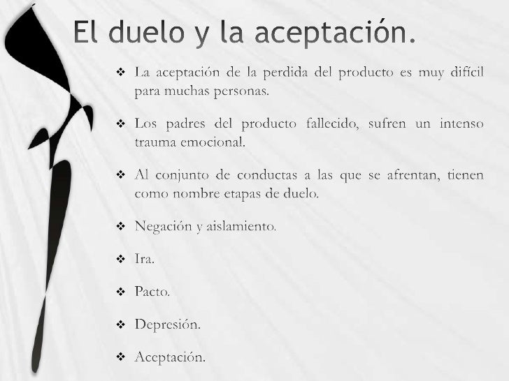 Malogro Del Embarazo, Duelo Y AfliccióN. slideshare