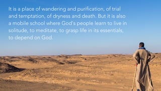 Lenten Reflection: The Spirit Accompanies Us in the Desert | PPT
