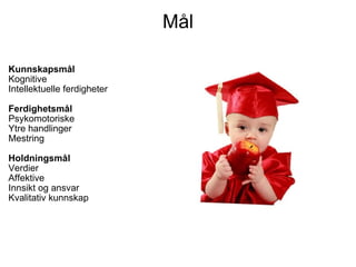 Mål i undervisningen | PPT
