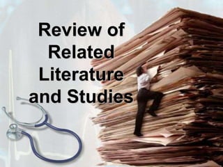 Review of Related Literature and Studies
