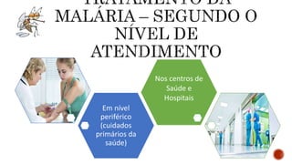 Em nível
periférico
(cuidados
primários da
saúde)
Nos centros de
Saúde e
Hospitais
 