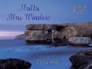 Malta  Blue Window Helga design 