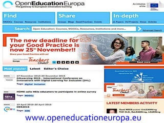 www.openeducationeuropa.eu
 