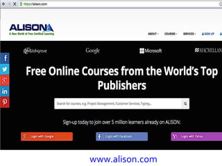 www.alison.com
 