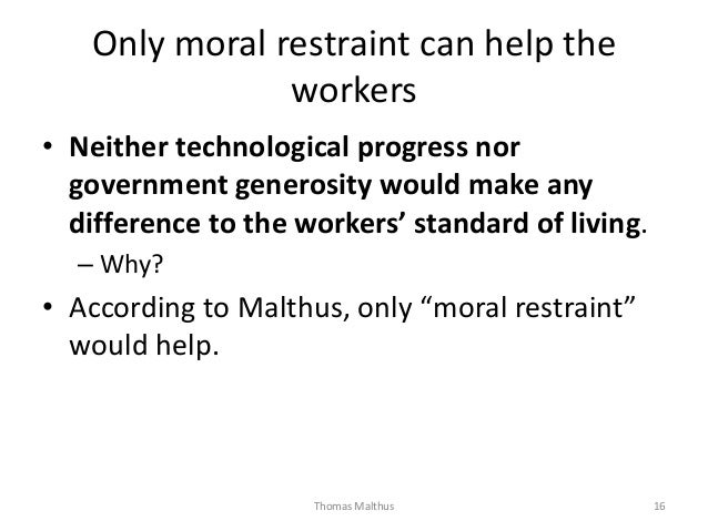 Malthus's essay on the principle of population