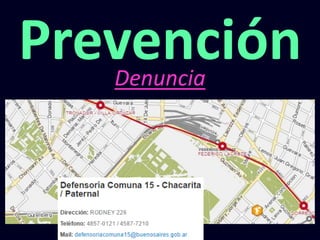 PrevenciónDenuncia
 