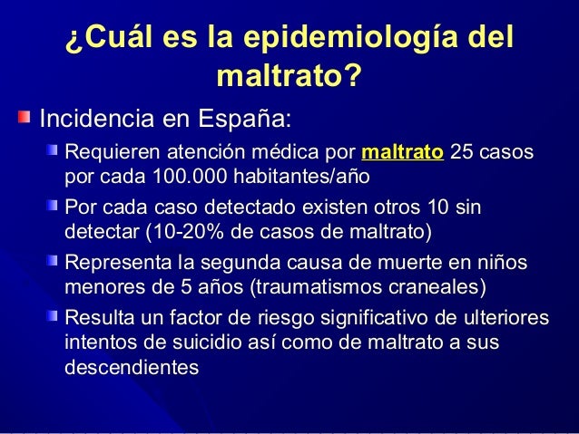 Maltrato abuso y negligencia en la infancia y en la Maltrato abuso y negligencia en la infancia y en la